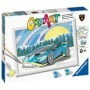CreArt pictura pe numere pentru copii Lamborghini